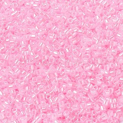MIYUKIデリカビーズ  シリンダー  日本製シードビーズ  11/0  （db0244)ピンクセイロン  1.3x1.6mm  穴：0.8mm  約2000PCS /ボトル  10 G /ボトル&nbsp;SEED-JP0008-DB0244