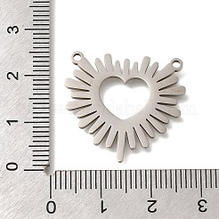 Anti-Tarnish 201 Stainless Steel Pendants&nbsp;STAS-B076-01P-04