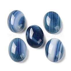 Natural Striped Agate/Banded Agate Cabochons&nbsp;G-H296-01B