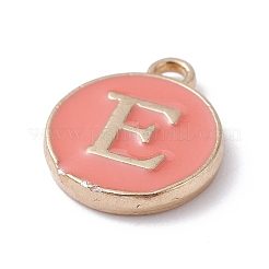(Defective Closeout Sale Border damaged) Golden Plated Alloy Enamel Charms&nbsp;ENAM-XCP0001-20E