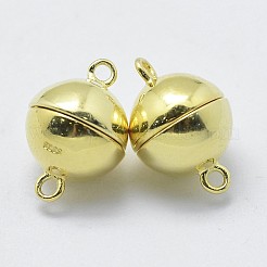 925 Sterling Silver Magnetic Clasps&nbsp;STER-F037-098G-8mm