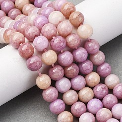 Ombre Effect Dyed Glass Beads Strands&nbsp;GLAA-T031-01O-10
