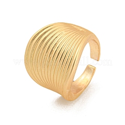 女性用マットゴールド合金調節可能リング  usサイズ7 1/2(17.7mm)&nbsp;LS-RJEW-K260-07C