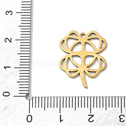 Hollow 201 Stainless Steel Pendants&nbsp;STAS-B136-13G