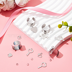 DIY Charm Cuff Ring Making Kit&nbsp;STAS-UN0051-39