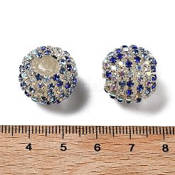 Sparkle Glass Rhinestone Round Beads&nbsp;OACR-S048-01J