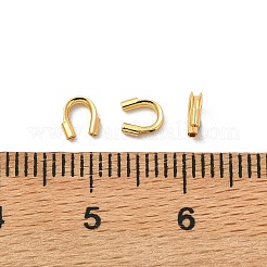 シェグレース真鍮ワイヤーガーディアンズ  カドミウムフリー＆ニッケルフリー＆鉛フリー  18KGP本金メッキ  4.5x4x1mm  穴：0.6mm&nbsp;XGR0074G-86G