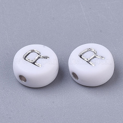 Plating Acrylic Beads&nbsp;X-PACR-R243-04R