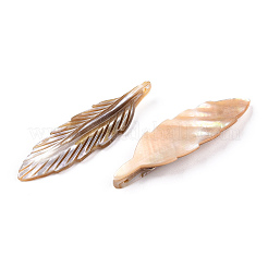 Natural Freshwater Shell Pendants&nbsp;SHEL-N026-140