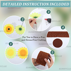 1Set Non-woven Fabric Material Package&nbsp;DIY-SC0032-33D