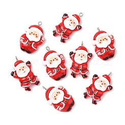 12Pcs 2 Styles Opaque Resin Pendants&nbsp;CRES-YW0002-76