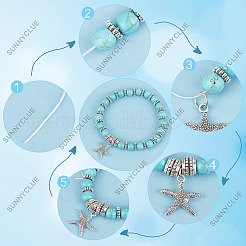 DIY Ocean Theme Bracelet Making Kit&nbsp;DIY-SC0020-87