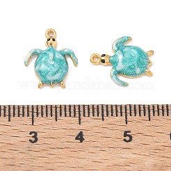 304 Stainless Steel Enamel Pendants&nbsp;STAS-Q119-17G-01