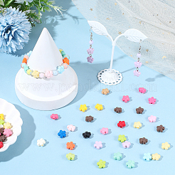 100Pcs Opaque Acrylic Beads&nbsp;OACR-PA0001-57