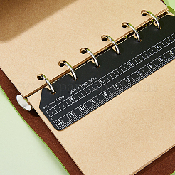 24Pcs 3 Styles Plastic Bookmark Ruler&nbsp;AJEW-FH0006-04A