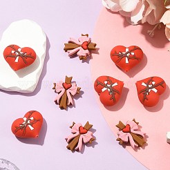 10Pcs 2 Colors Silicone Beads&nbsp;SIL-SZ0004-18
