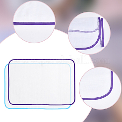 8Pcs 2 Colors Polyester Heat Resistant Ironing Mat&nbsp;AJEW-CY0001-70