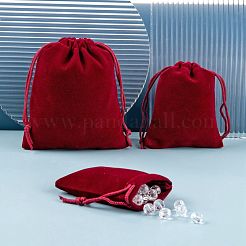 5 Style Rectangle Velvet Pouches&nbsp;TP-LS0001-01D