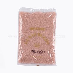 MIYUKIラウンドロカイユビーズ  日本製シードビーズ  15/0  （rr158)透明オリーブ  15/0  1.5mm  穴：0.7mm  約250000個/ポンド&nbsp;SEED-G009-RR0155