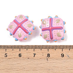 Glass Imitation Jade Beads&nbsp;GLAA-L051-03C