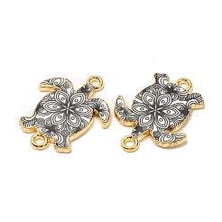 Printed Alloy Connector Charms&nbsp;LS-ENAM-C009-02G-05