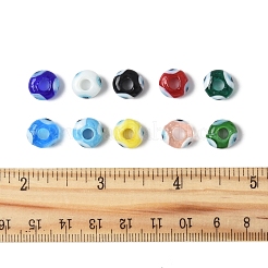 30Pcs Handmade Evil Eye Lampwork Beads&nbsp;LAMP-FS0001-24