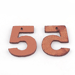 PU Leather Pendants&nbsp;FIND-T020-075D