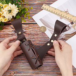 PU Leather Left Sword Blade Cover&nbsp;AJEW-WH0291-22A