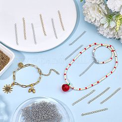 100Pcs 2 Colors Zinc Alloy Chain Extender&nbsp;FIND-BM0001-77