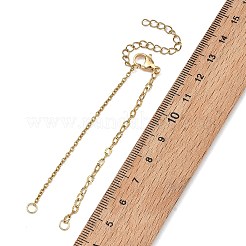 304 Stainless Steel Cable Chain Bracelet Making&nbsp;AJEW-JB01638