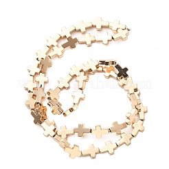 Synthetic Non-magnetic Hematite Beads Strands&nbsp;G-M095-D01-01KCG