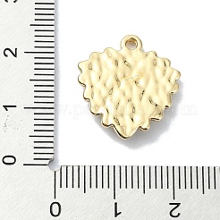 合金ラインストーンペンダント  ハート  ゴールドカラー  20x18x3mm  穴：2mm&nbsp;PALLOY-S188-07G