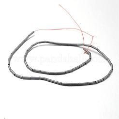 Non-magnetic Synthetic Hematite Bead Strands&nbsp;G-F300-37B-F09