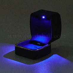 Square Plastic Jewelry Pendant Boxes&nbsp;OBOX-F005-02C