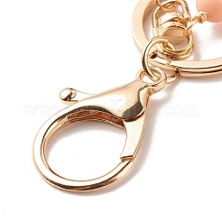 Handmade Polymer Clay & Alloy Enamel Pendants Keychain&nbsp;KEYC-JKC00337
