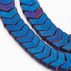 Electroplate Non-magnetic Synthetic Hematite Bead Strands&nbsp;G-F337-15-M