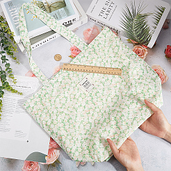 Flower Printed Canvas Women's Tote Bags&nbsp;ABAG-WH20005-06