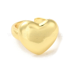 Brass Open Cuff Rings&nbsp;RJEW-R145-05G