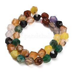Natural Agate(Dyed & Heated) Beads Strands&nbsp;G-K425-B10-01