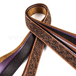 18Pcs 6 Styles Halloween Polyester & Polycotton Ribbons Sets&nbsp;SRIB-A015-03B-01