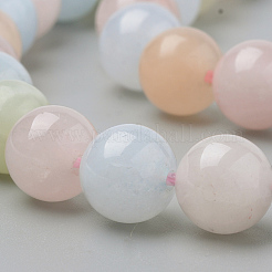 Natural Morganite Beads Strands&nbsp;X-G-Q961-08-6mm