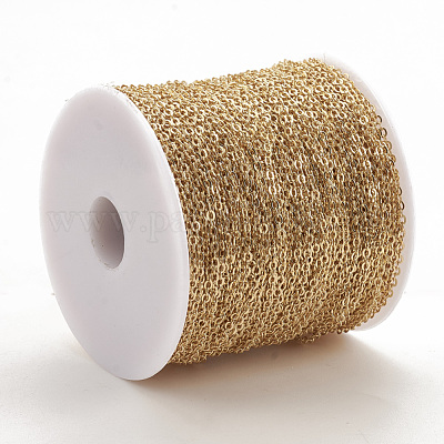 Brass Cable Chains&nbsp;CHC-N015-11G-1
