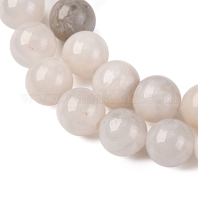 Natural White Crazy Lace Agate Bead Strands&nbsp;G-D840-55-6mm-1