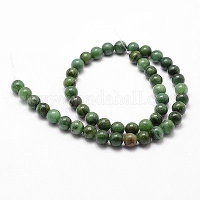 Natural African Jade Beads Strands&nbsp;X-G-D840-53-8mm-A-1