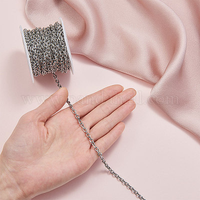 Ss Cable Chain Wholesale 304 Stainless Steel Cable Chains - Pandahall.com