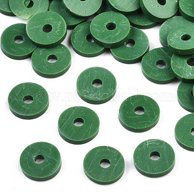 Handmade Polymer Clay Beads&nbsp;CLAY-R067-8.0mm-B46-1