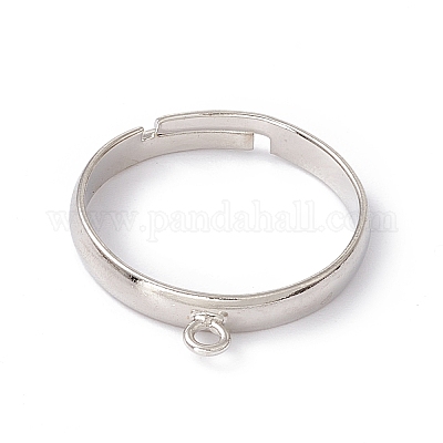 Brass Loop Ring Bases&nbsp;X-EC159-1
