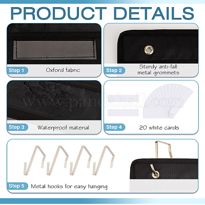 Polyester Office Folder Storage Bag&nbsp;OFST-WH0004-042-1