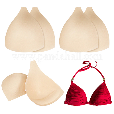Polyester Bra Pads Inserts&nbsp;DIY-WH0816-072B-01-1