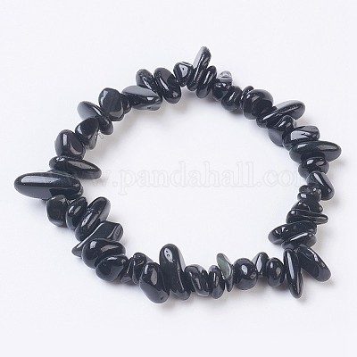 Natural Indian Agate Stretch Bracelets&nbsp;BJEW-JB03681-04-1
